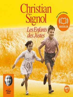 cover image of Les Enfants des Justes